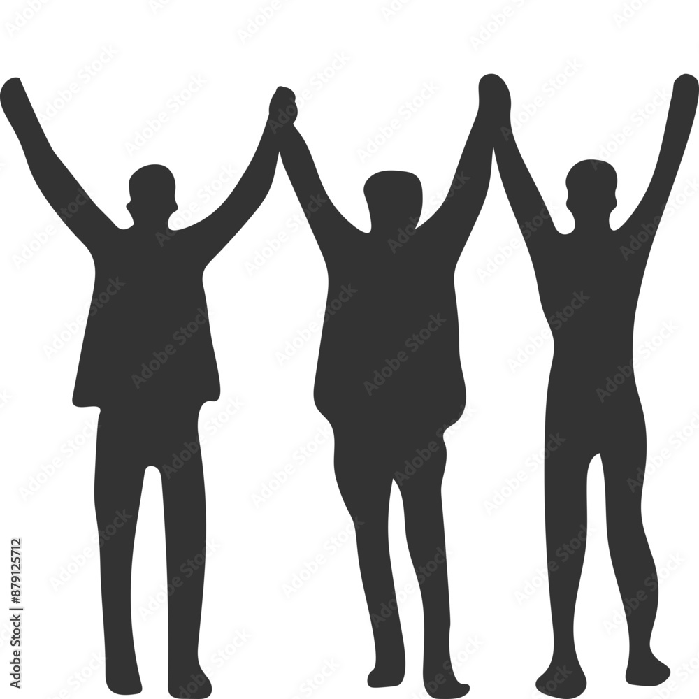 Silhouette Friendship Silhouette Friendship