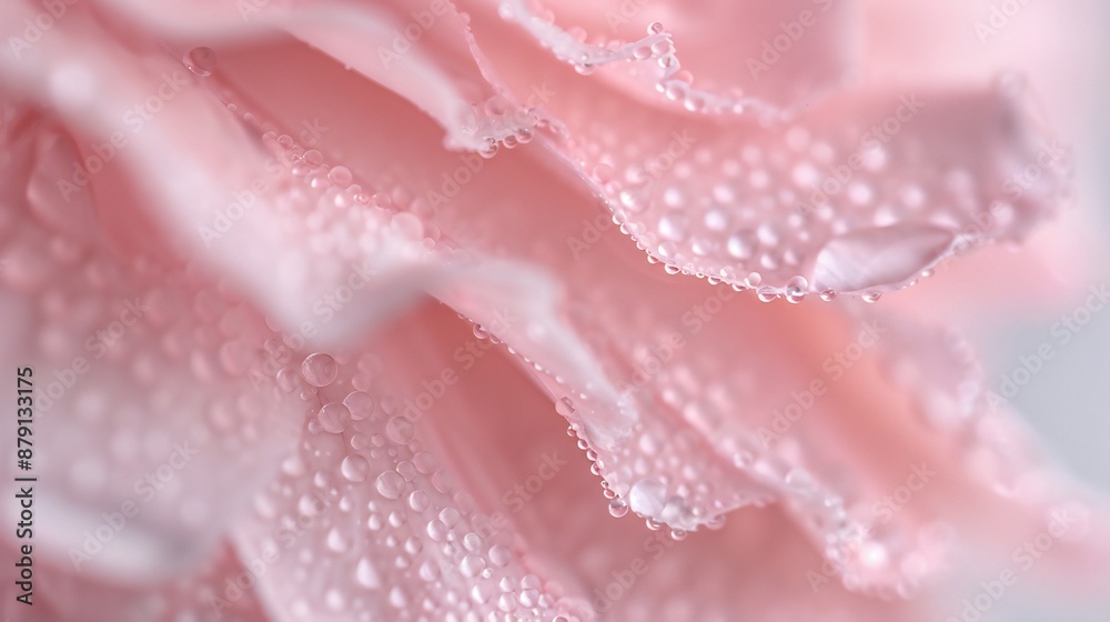Close-up of begonia petals, soft-focus shaded garden backdrop, gentle raindrops, symbolize gratitude, serene and contemplative composition. Close-up of begonia petals, soft-focus shaded garden backdrop, gentle raindrops, symbolize gratitude, serene and contemplative composition.