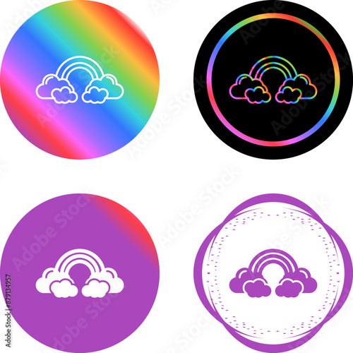 Rainbow Vector Icon