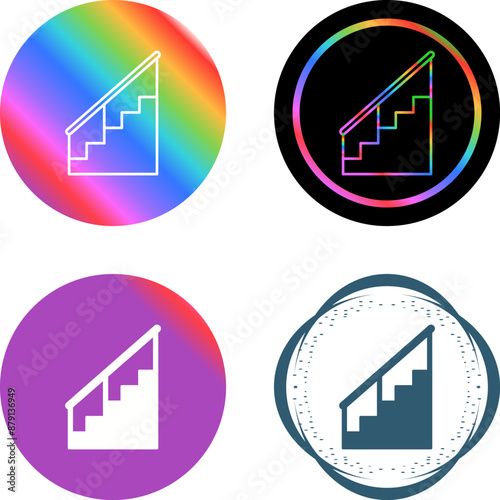 Stairs Vector Icon