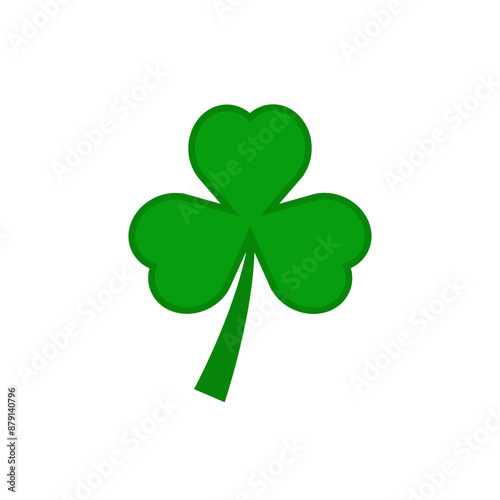 Patrick Day Clover Leaf