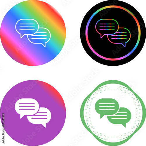 Chat Vector Icon