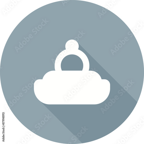 Engagement ring Vector Icon