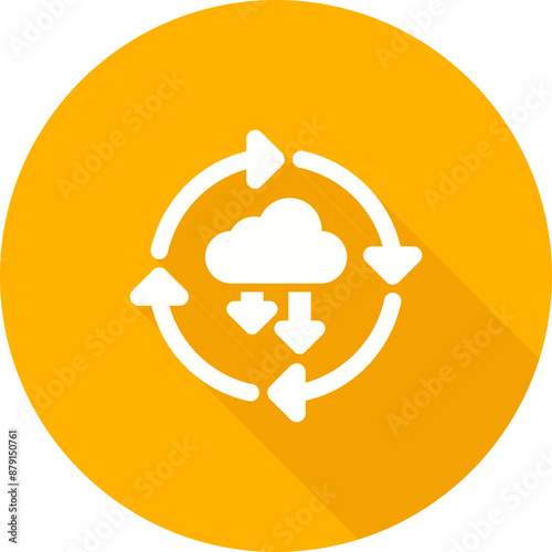 Continuous Deployment Vector Icon