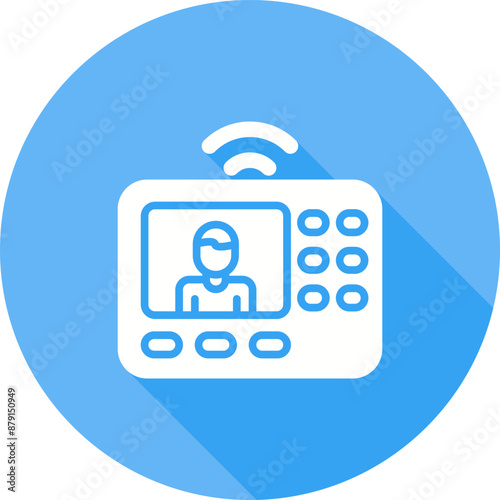 Intercom System Vector Icon