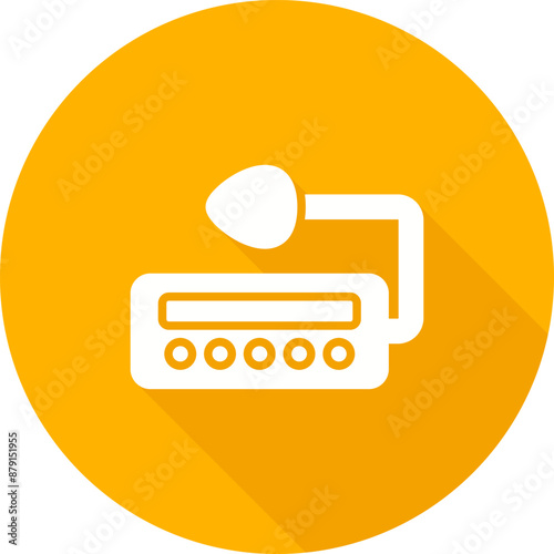 Taxi Radio Vector Icon