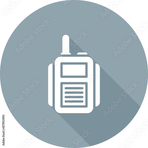 Hand-crank radio Vector Icon