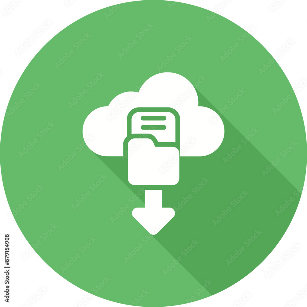 Cloud Security Auditing Vector Icon Cloud Security Auditing Vector Icon