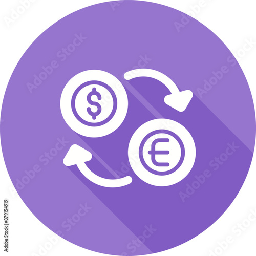 Currency Exchange Vector Icon