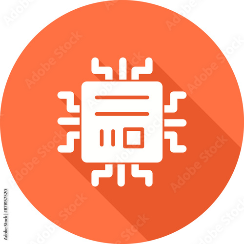 Microchip Vector Icon