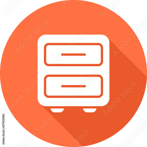 File Cabinet Vector Icon