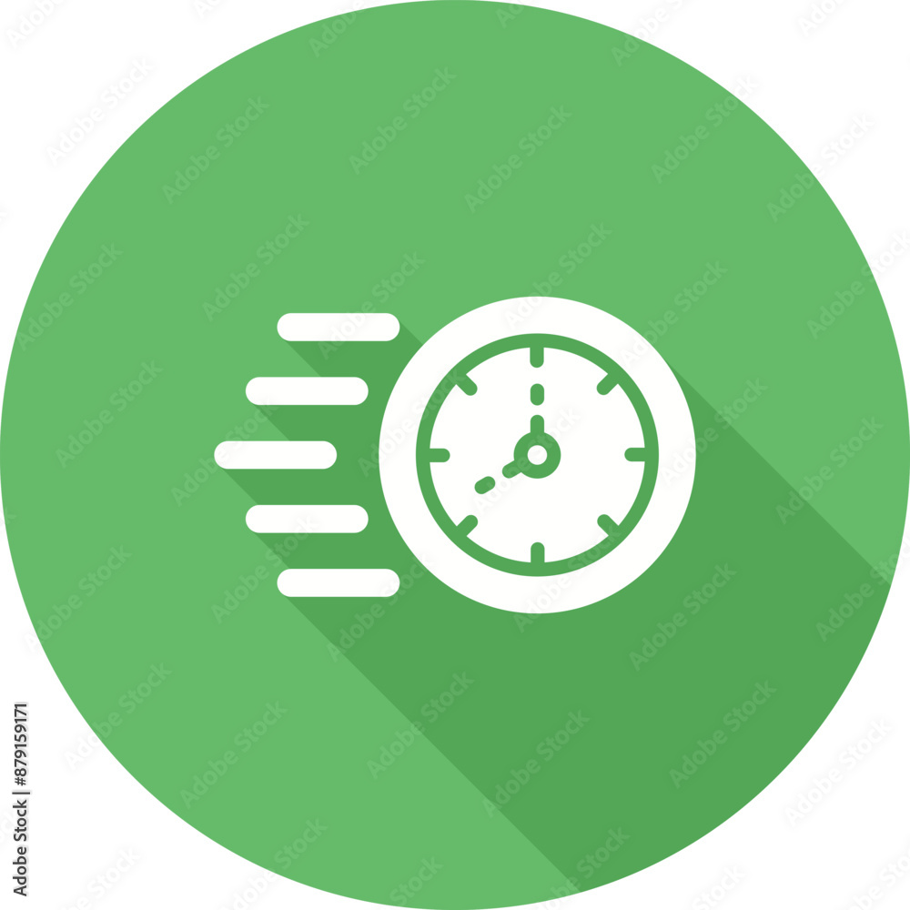 Time Fast Vector Icon Time Fast Vector Icon