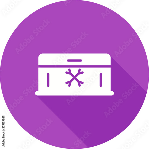 Freezer Vector Icon