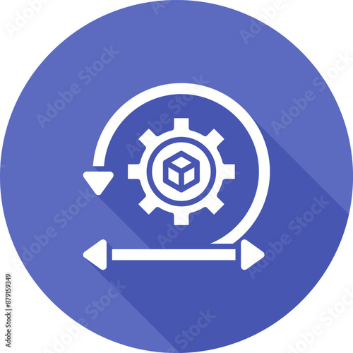 Iterative Design Vector Icon