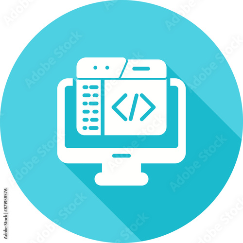 Code Editor Vector Icon