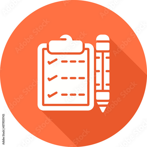 Writing pad Vector Icon