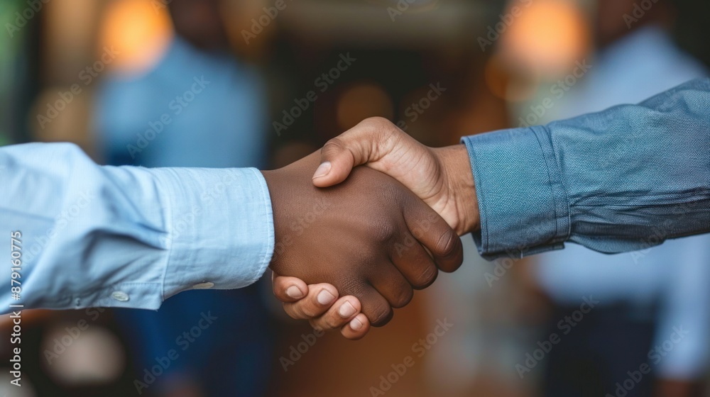 Close Up of Two Hands Shaking in Agreement Close Up of Two Hands Shaking in Agreement
