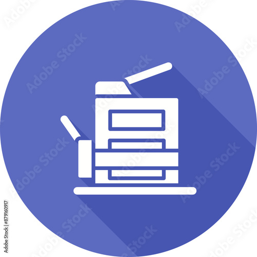 Copy Machine Vector Icon