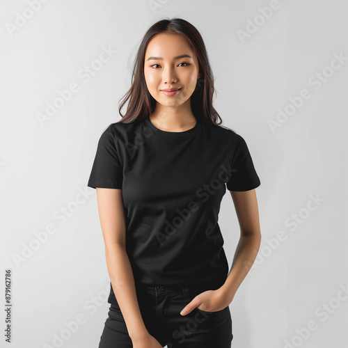 Professional T-Shirt Mockup on White