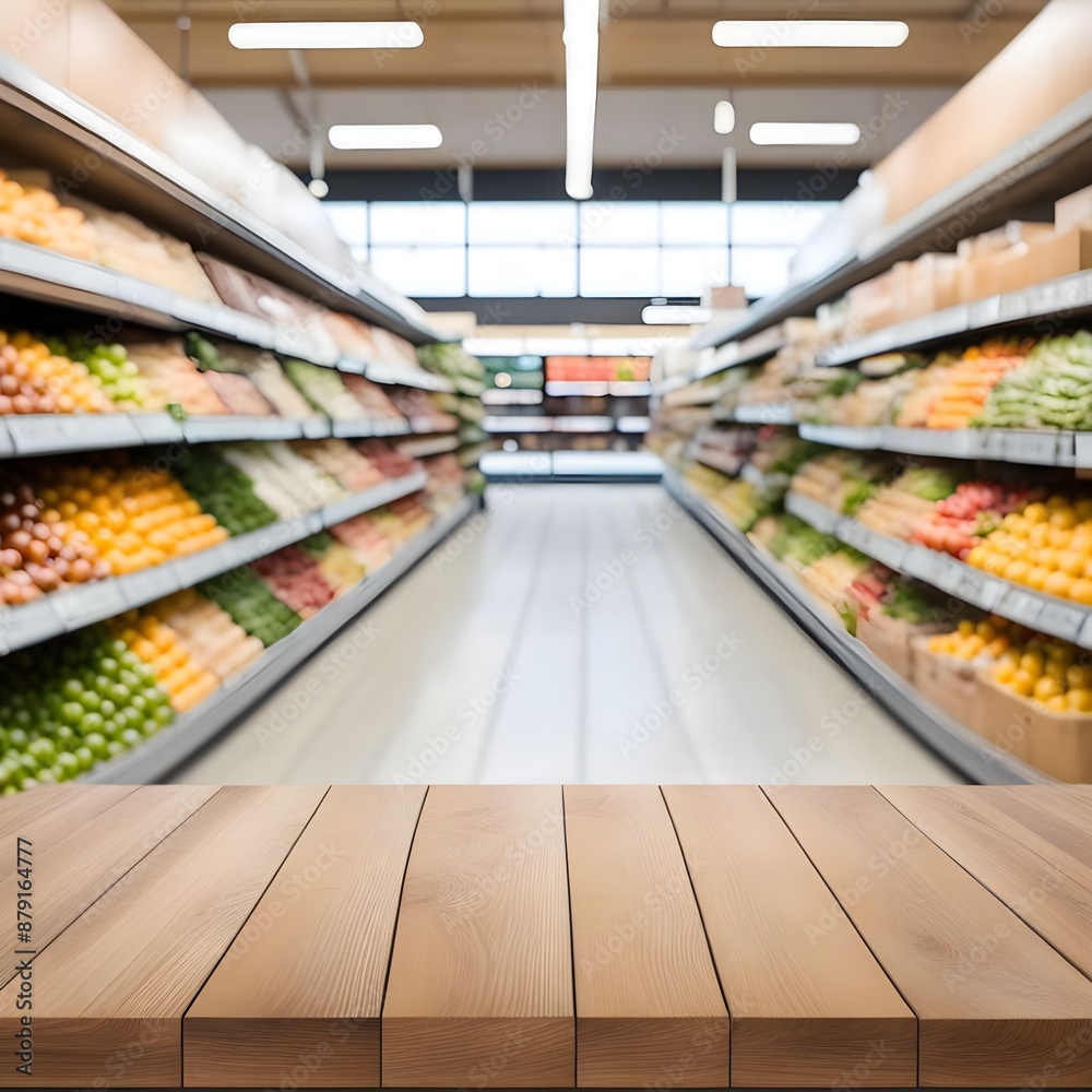 Fototapeta premium supermarket