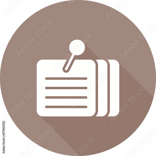 Memo Vector Icon