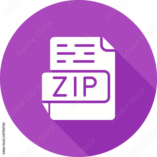 ZIP Vector Icon