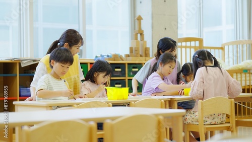 Tableau sur toile 学童保育イメージ