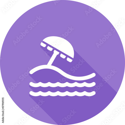 Beach Vector Icon