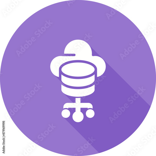 Cloud Storage Vector Icon