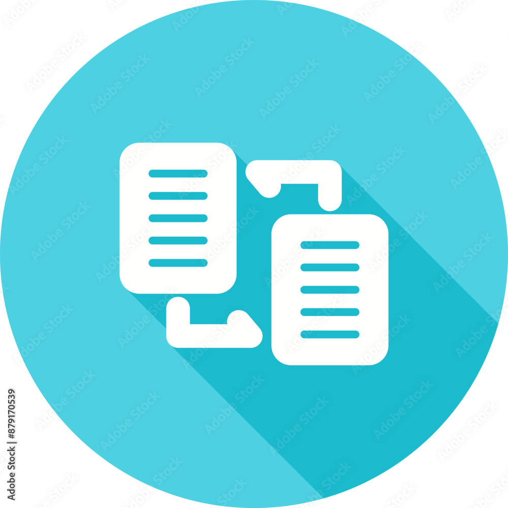 Document Distribution Vector Icon Document Distribution Vector Icon