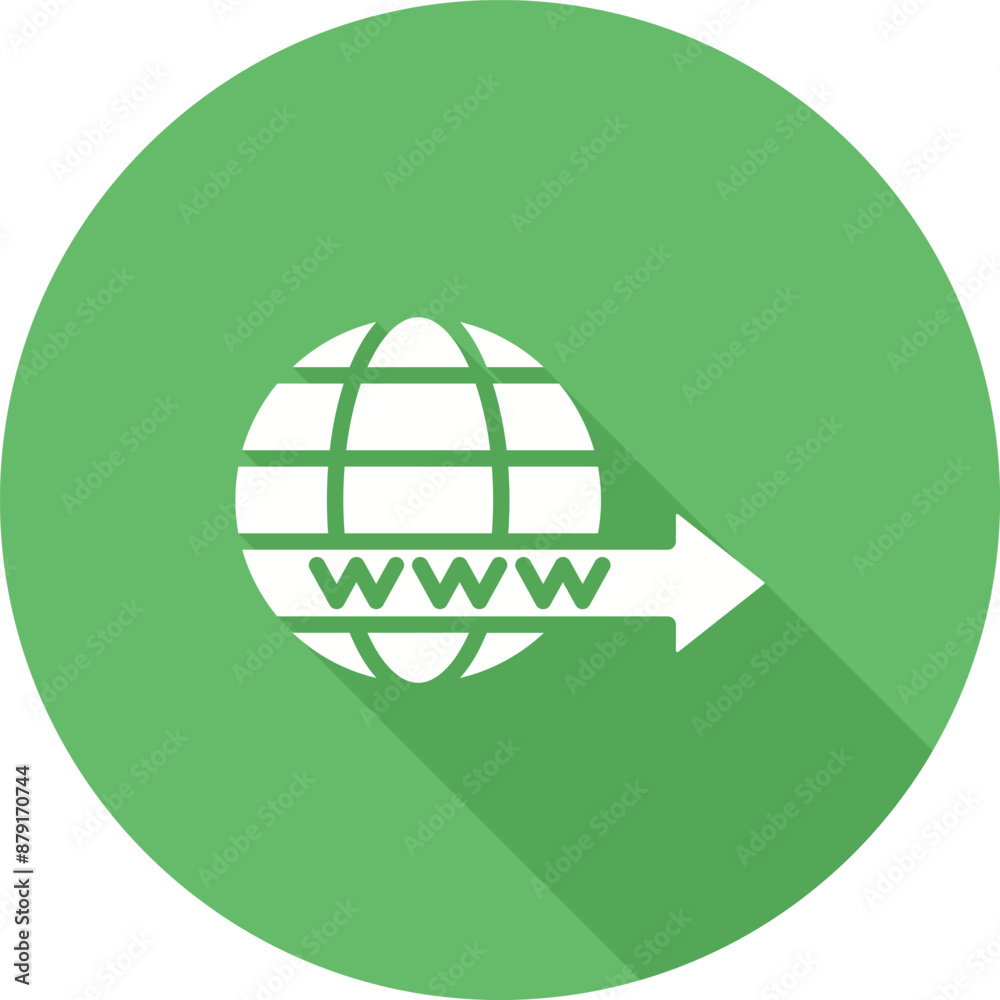 Domain Forwarding Vector Icon