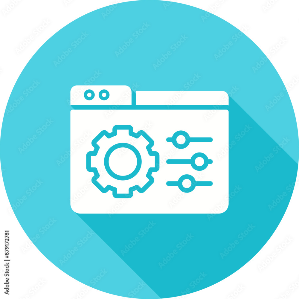 Control Panel Vector Icon Control Panel Vector Icon