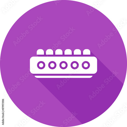 Cable Termination Block Vector Icon