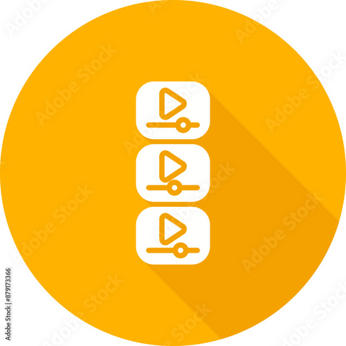 Videos Vector Icon