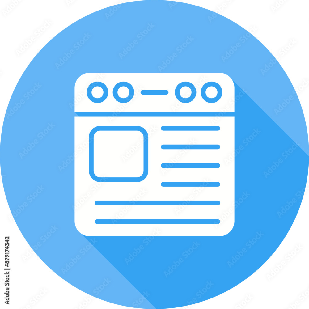 Browser Vector Icon Browser Vector Icon