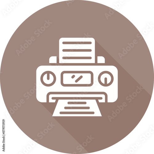 Printer Vector Icon