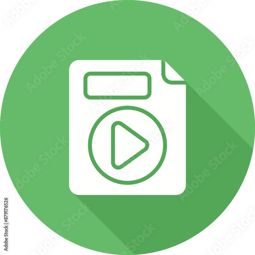 Video File Vector Icon