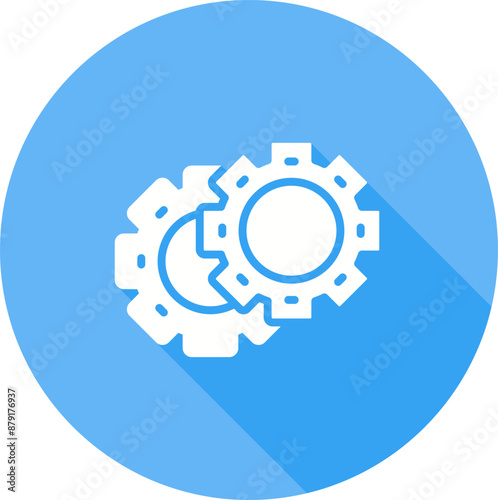 Gears Vector Icon