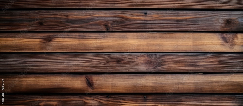 Naklejka premium Close Up of Wooden Planks, Natural Texture