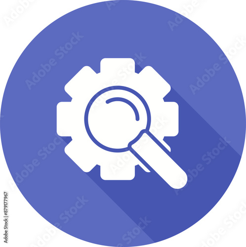Magnifying Vector Icon