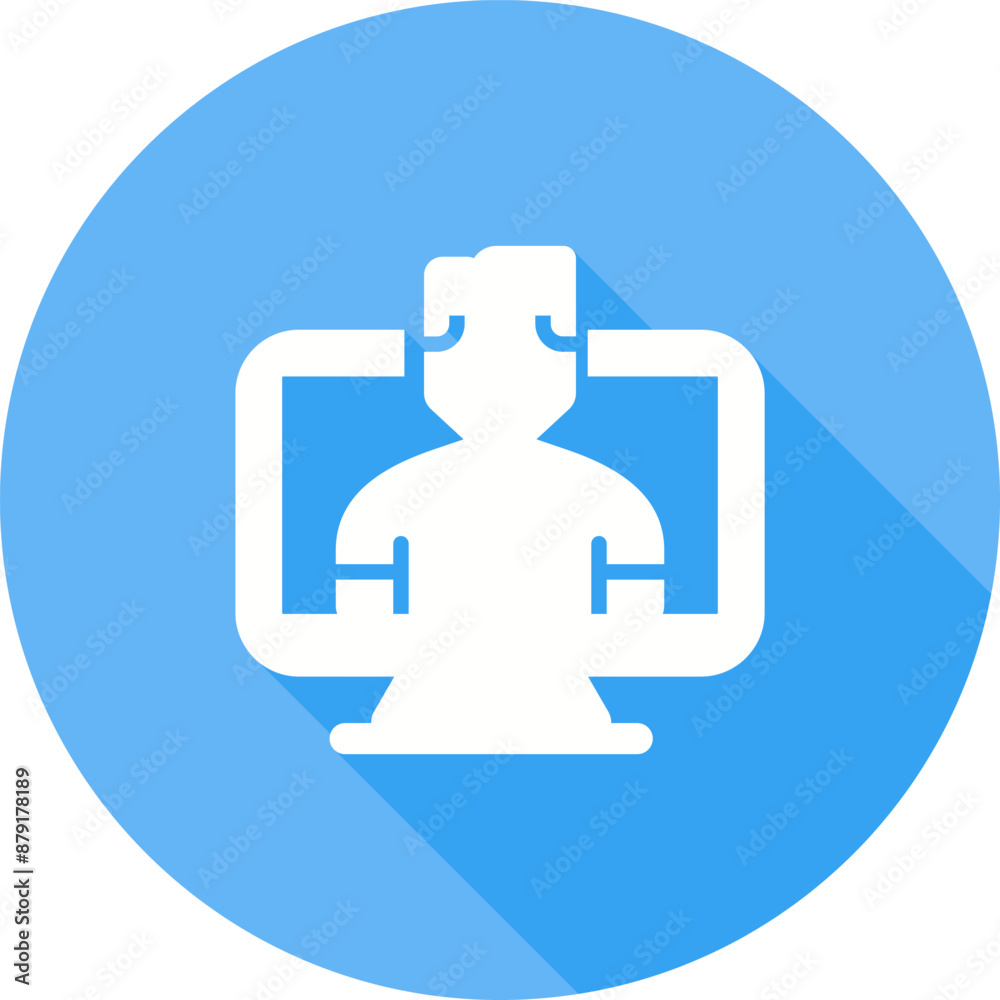 Computer Vector Icon Computer Vector Icon