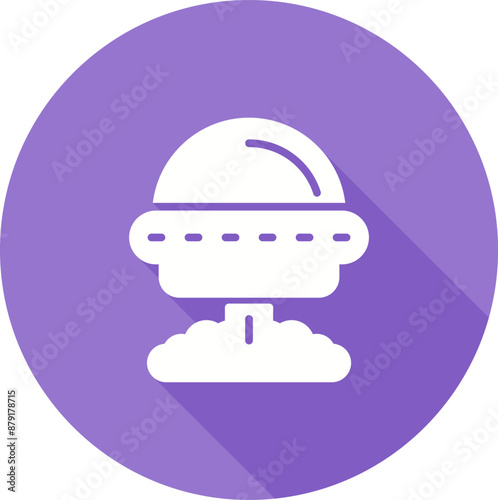 Spaceship Vector Icon