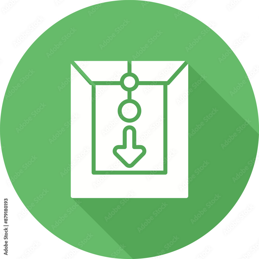 Download File Vector Icon Download File Vector Icon