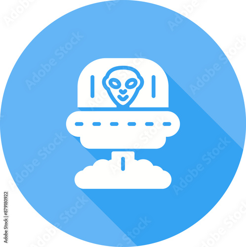 Spaceship Vector Icon