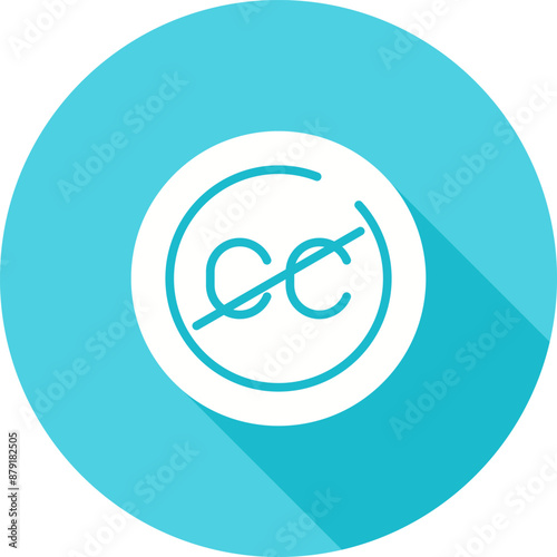 Closed Captions Circle Vector Icon