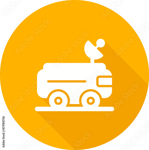 Mars Rover Vector Icon