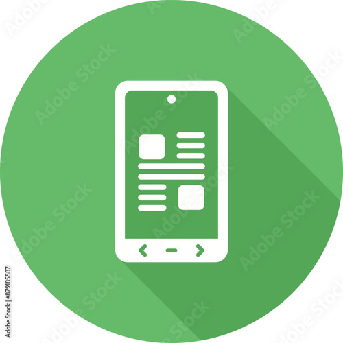Mobile Vector Icon