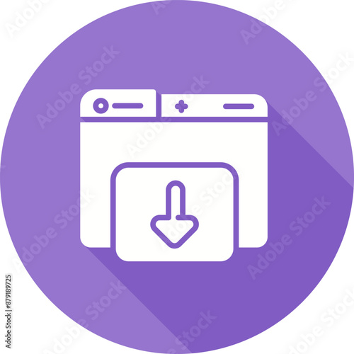 Downloading Vector Icon