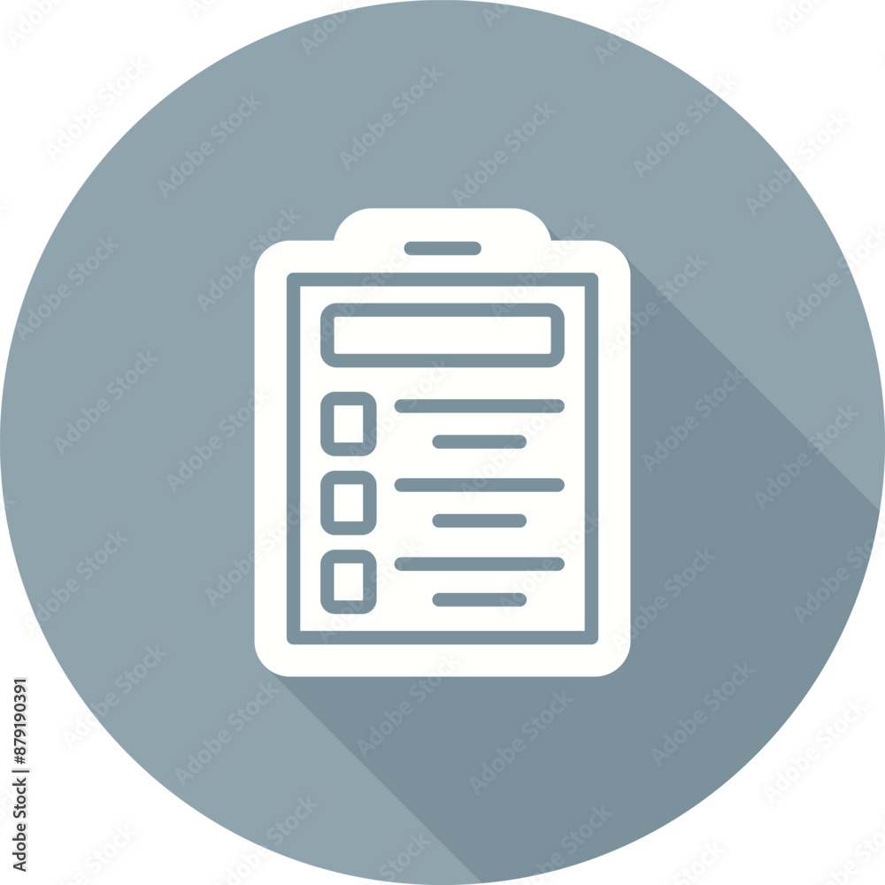 Clipboard Vector Icon Clipboard Vector Icon