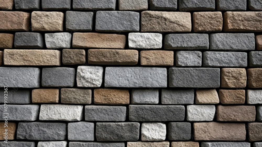 Stone wall texture with natural stone bricks Stone wall texture with natural stone bricks